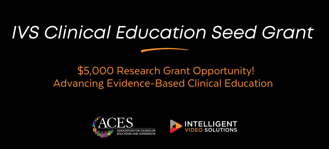 Intelligent Video Solutions and ACES Announce $5,000 Research Grant to Advance Counselor Education